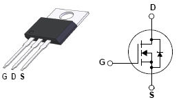 FDP3205, N-Channel PowerTrench MOSFET